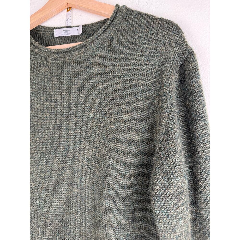 Inis Meáin Baby Alpaca Silk Roll Neck Sweater Ireland Medium - Picture 5 of 12